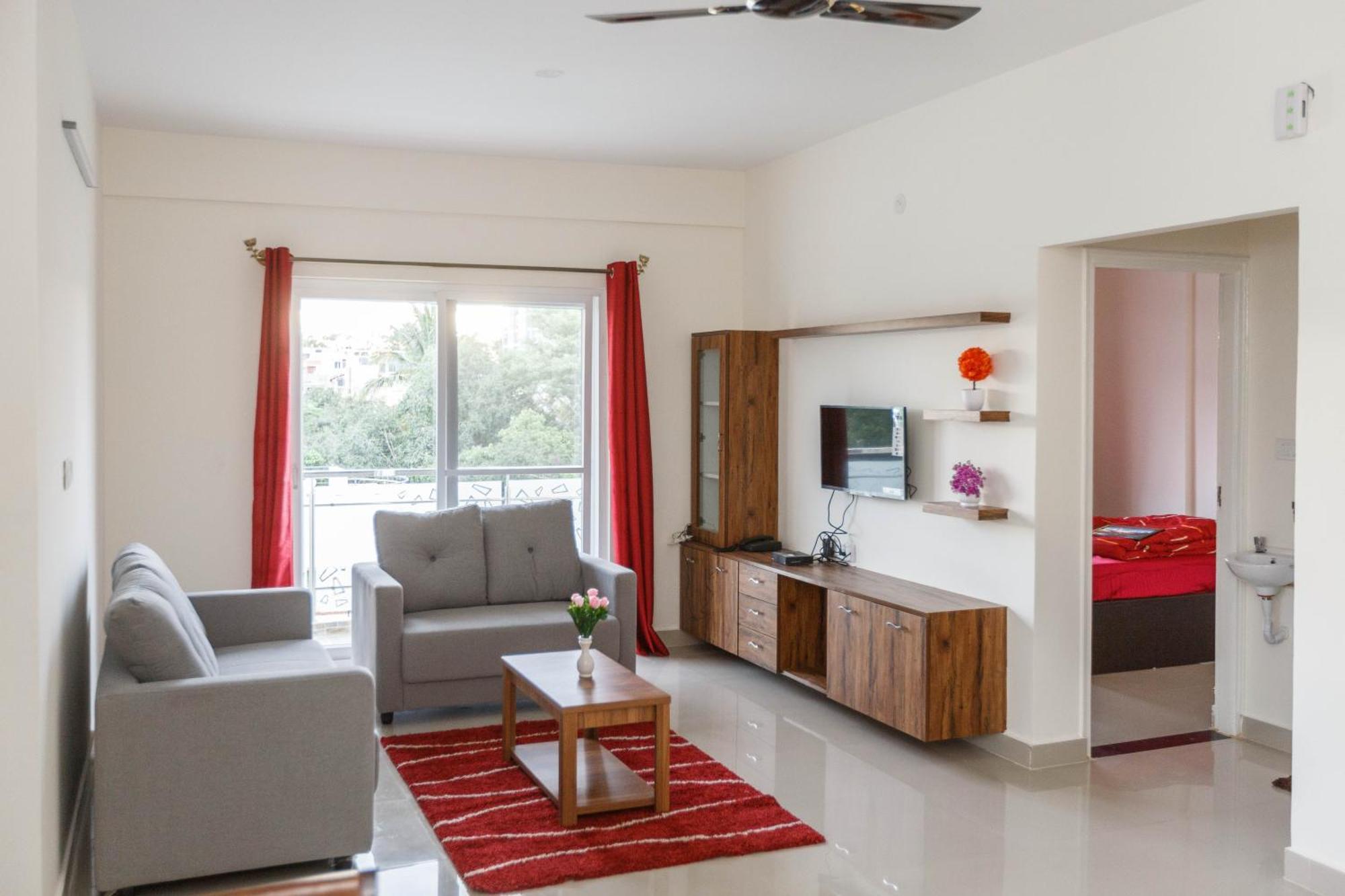 Pinnacle Serviced Apartments บังกาลอร์ ภายนอก รูปภาพ